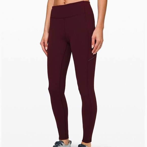 lululemon athletica Pants - EUC Lululemon speed up full length tights Size 8